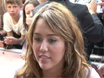 Miley Cyrus zur Premiere in München