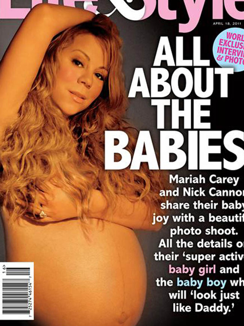 Mariah Carey nackt mit Babybuach Voting Bisher 100 5 Sternen