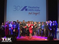 Gruppenblid beim 30. Jubiläum der Deutschen AIDS-Hilfe
