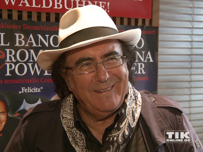 Al Bano Carrisi hat sich während der langen Abwesenheit kaum verändert