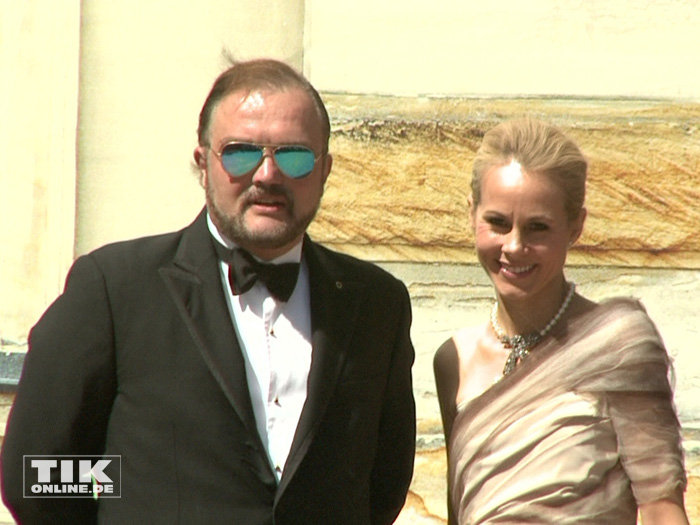 Alexander Fürst zu Schaumburg-Lippe hatte seine Ehefrau Nadja bei den Bayreuther Festspielen 2015 mit dabei