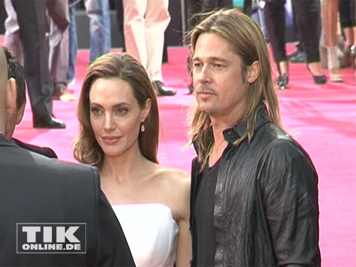 Brangelina bei der Premiere von "World War Z" in Berlin.