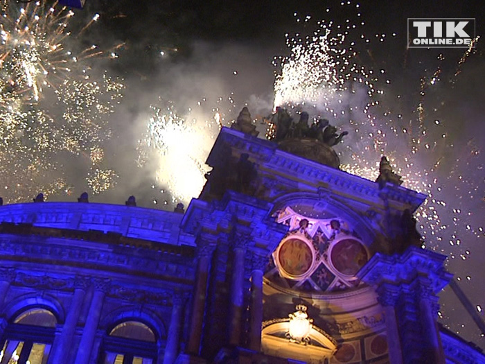 Die Semperoper erstrahlte in festlichem Glanz beim Dresdener Semperopernball 2015