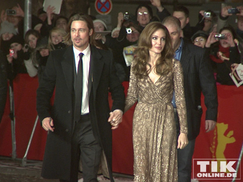 Brangelina auf der Berlinale 2012 in Berlin