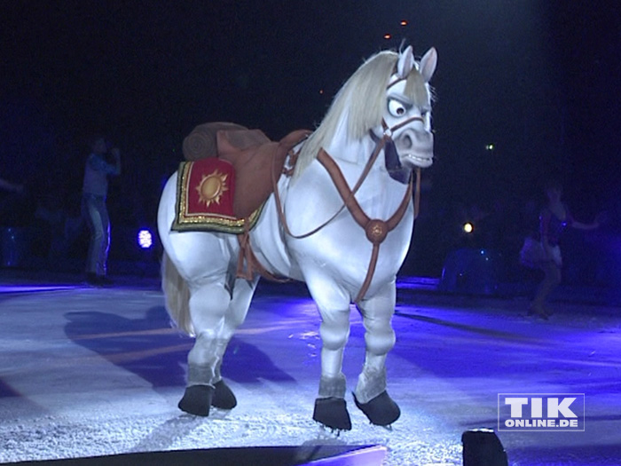 Hengst Maximus aus "Rapunzel - Neu verföhnt" bei der Premiere von "Disney On Ice"