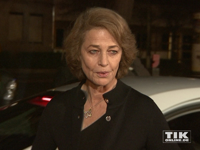 Hollywood-Star Charlotte Rampling beim European Film Award EFA 2015 in Berlin