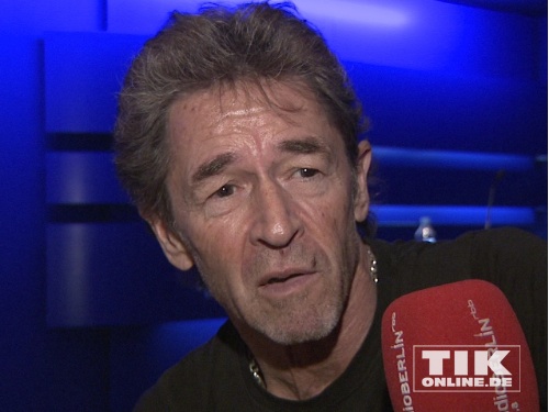 Peter Maffay ist gut gelaunt