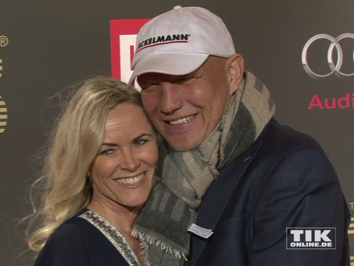 Axel Schulz und seine Ehefrau Patricia stahlen bei der Place-2-B-Party in Berlin