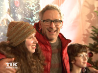 Dani Levy kam mit seinen Kindern zum Roncalli Weihnachtscircus 2014