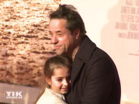 Jan Josef Liefers und seine Tochter Lilly auf der Premiere von "Honig im Kopf"