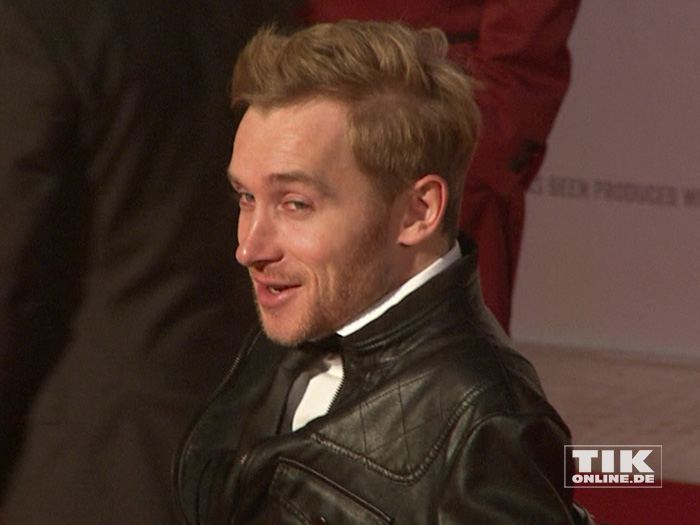 Samuel Koch auf der Premiere von "Honig im Kopf"