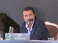 Ian McShane auf der "Hercules"-Pressekonferenz in Berlin