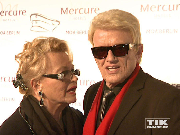 Auch Heino und seine Ehefrau Hannelore waren unter den Star-Gästen der Smago Awards in Berlin