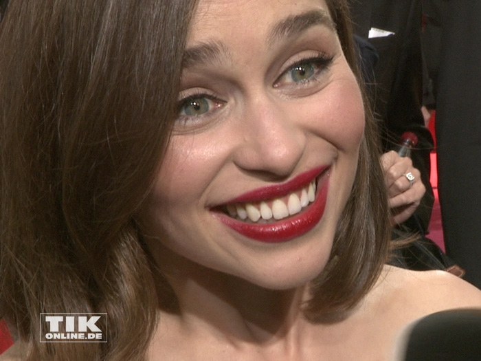 Emilia Clarke bei der Premiere von "Terminator Genisys" in Berlin