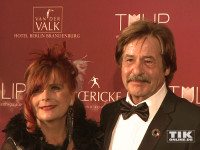 Jörg Draeger mit seiner Ehefrau bei der TULIP Parkinson Gala 2015 in Berlin