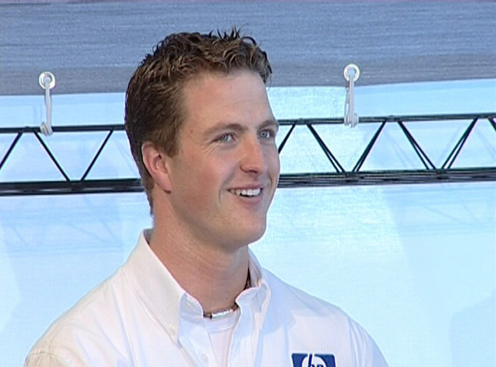 Ralf Schumacher bei BMW in Biesdorf