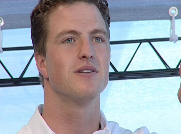 Ralf Schumacher bei BMW in Biesdorf