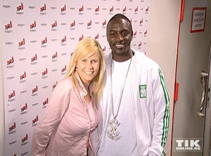 Akon und Michaela Schaffrath