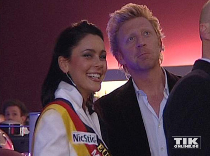 Boris Becker und Miss Germany (Foto: HauptBruch GbR)