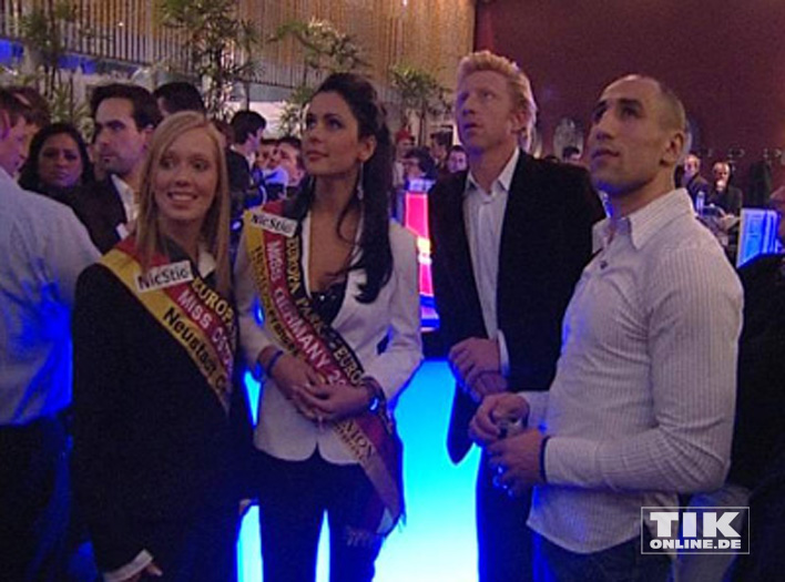 Boris Becker und Miss Germany (Foto: HauptBruch GbR)