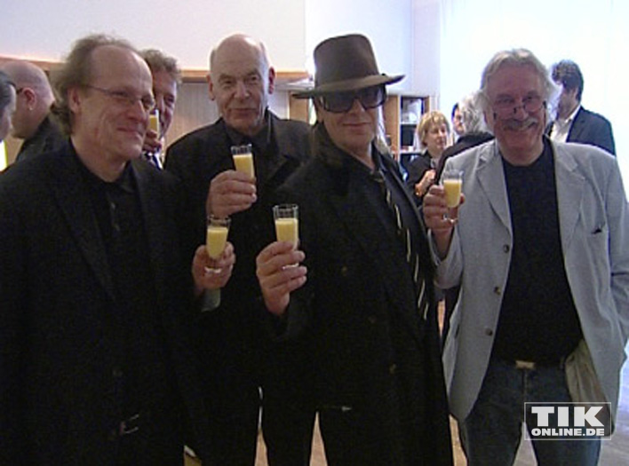 Ausstellungseröffnung mit Udo Lindenberg und seinem Bruder Erich