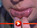 Wilson Gonzalez Ochsenknecht Lippen-Tattoo (Foto: HauptBruch GbR)