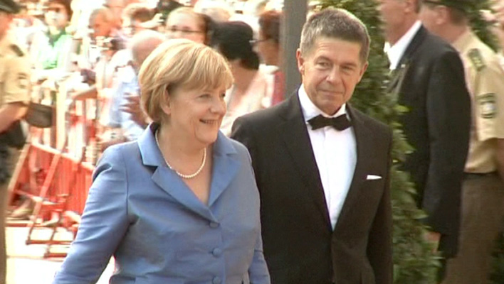 Angela Merkel und Joachim Sauer