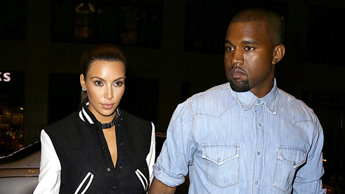 Kim Kardashian und Kanye West