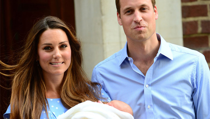 Prinz William, Herzogin Catherine und Sohn