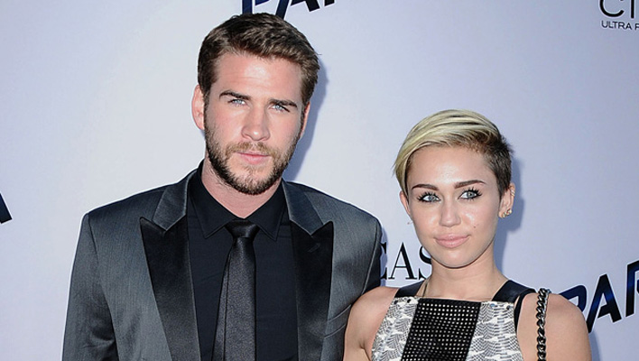 Miley Cyrus und Liam Hemsworth