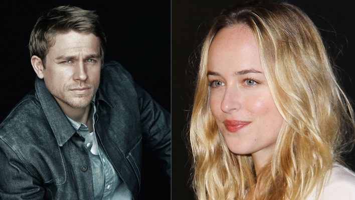Dakota Johnson und Charlie Hunnam (Fotos; Universal Pictures / Michael Tran)