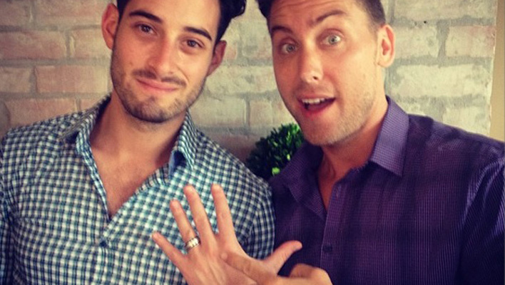 Lance Bass und Michael Turchin