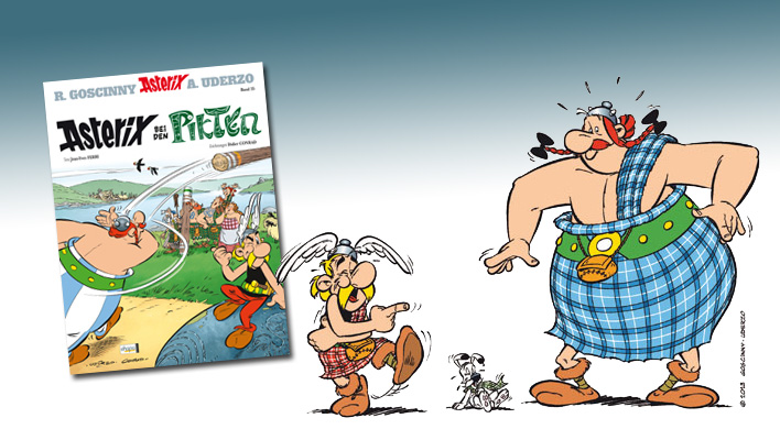 Asterix bei den Pikten (Foto: „Asterix“, und Egmont Ehapa Verlag/©2013 Les Éditions Albert René)