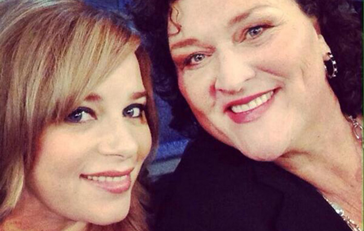 Dot-Marie Jones und Bridget Casteen