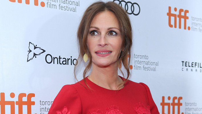 Julia Roberts rotes Kleid