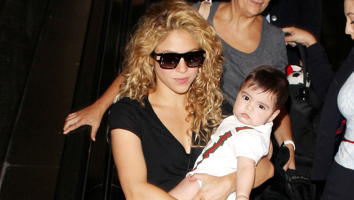Shakira und Sohn Milan