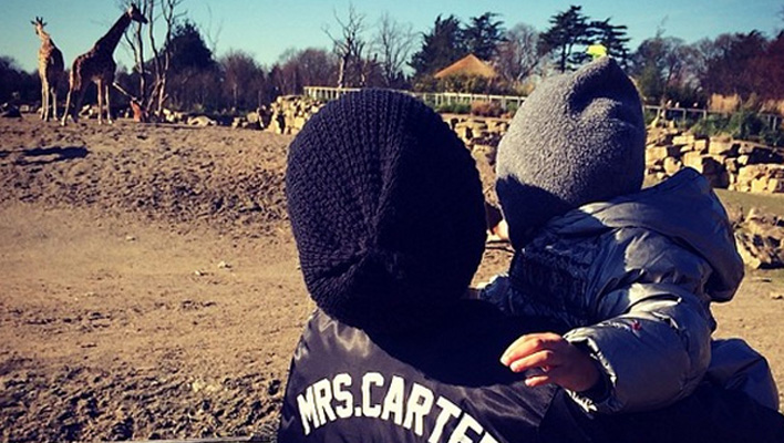 Beyoncé und Blue Ivy