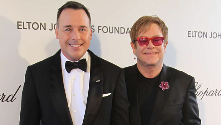 David Furnish & Elton John