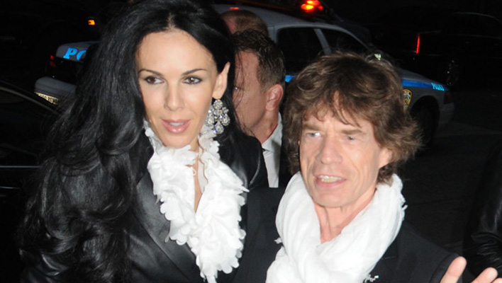 L'Wren Scott & Mick Jagger