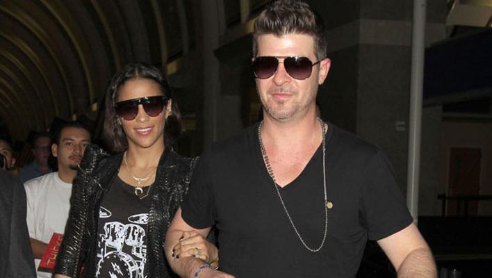 Robin Thicke & Paula Patton