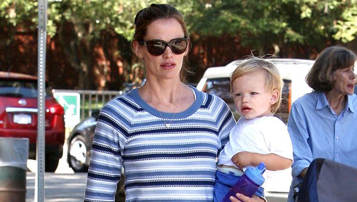 Jennifer Garner & Sohn Samuel