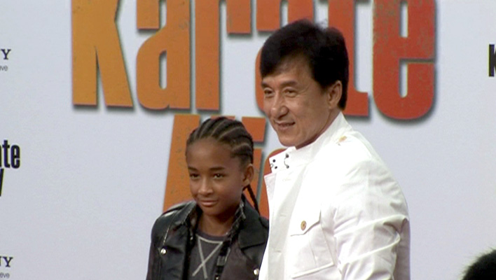 Jaden Smith und Jackie Chan (Foto: HauptBruch GbR)