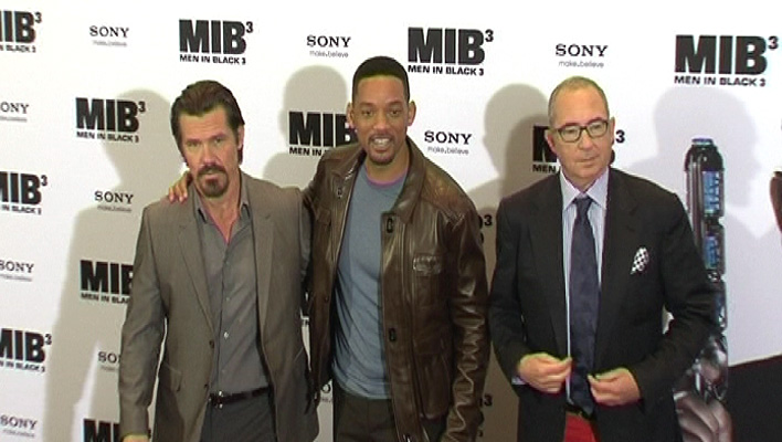 Josh Brolin, Will Smith, Regisseur Sonnenfeld (Foto: HauptBruch GbR)