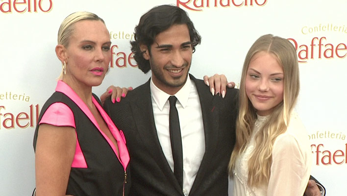 Natascha Ochsenknecht mit Freund Umut Kekilli und Tochter Cheyenne (Foto: HauptBruch GbR)