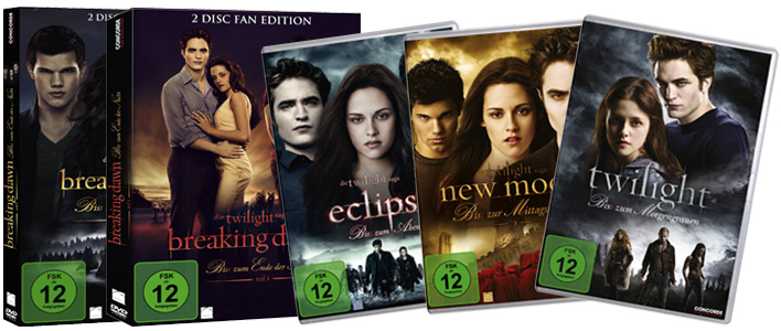 Twilight Saga DVDs (Foto: Concorde Filmverleih GmbH)