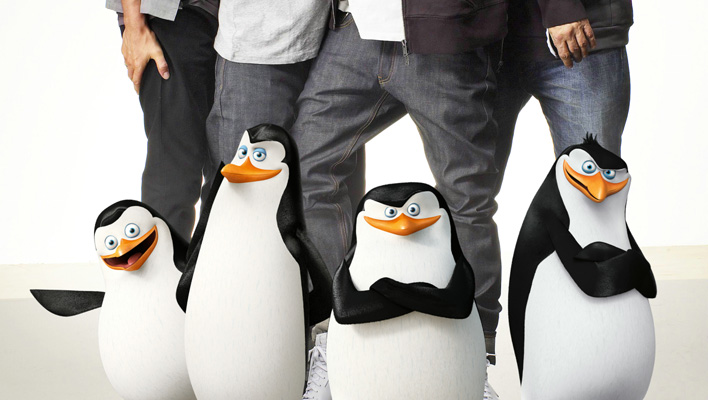 Die Pinguine und die Fantastischen Vier (Foto:  © Alexander Gnädinger & © 2014 DreamWorks Animation L.L.C.)