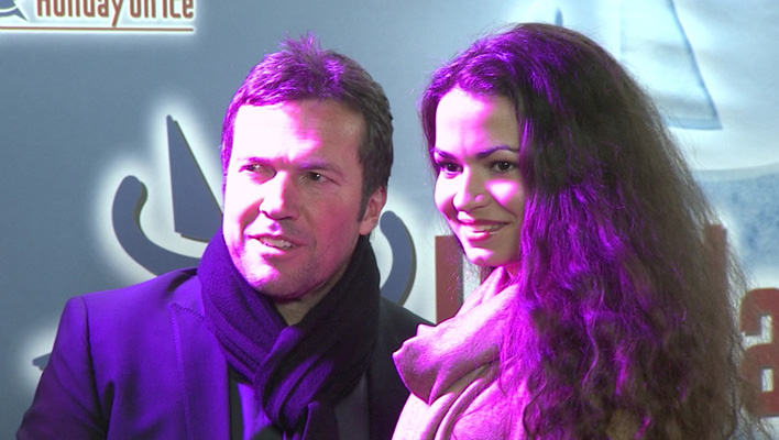 Lothar Matthäus und Anastasia Klimko (Foto: HauptBruch GbR)