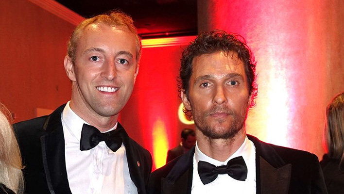 Mario-Max zu Schaumburg-Lippe und Matthew McConaughey (Foto_ Mario-Max zu Schaumburg-Lippe)