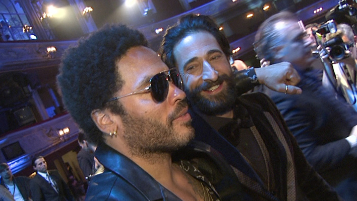 Lenny Kravitz und Adrien Brody (Foto: HauptBruch GbR)