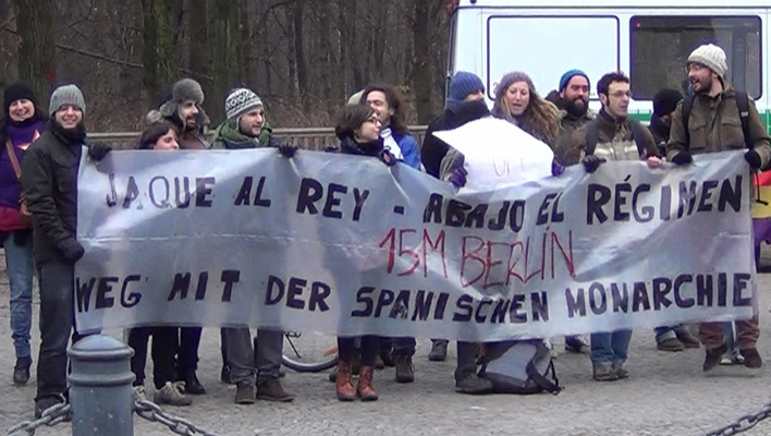 Proteste gegen Spaniens Monarchie (Foto: HauptBruch GbR)